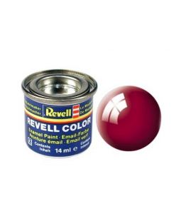 Barva Revell emailová - 32134: lesklá ferrari červená (Ferrari red gloss)