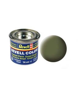 Barva Revell emailová - 32168 - matná tmavě zelená (dark green mat RAF)