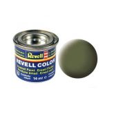 Barva Revell emailová - 32168 - matná tmavě zelená (dark green mat RAF)
