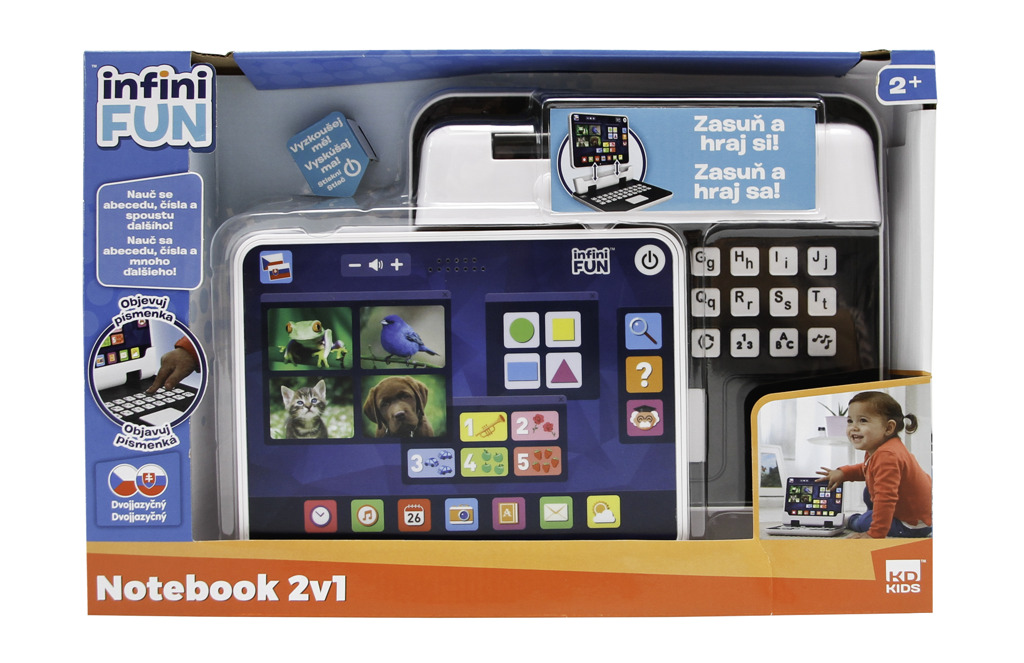Alltoys Můj první tablet 2v1