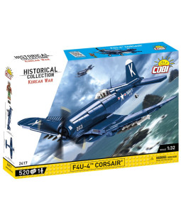 Cobi 2417 Korean War F4U-4 Corsair, 1:32, 520 kostek