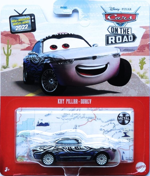 Mattel Cars autíčko Kay Pillar - Durev 1:55
