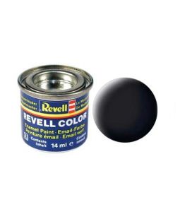 Barva Revell emailová - 32108 - matná černá (black mat)