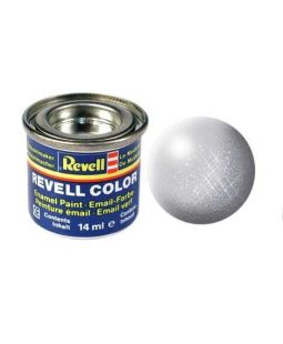 Barva Revell emailová - 32190 - metalická stříbrná (silver metallic)
