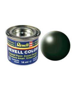 Barva Revell emailová - 32363 - hedvábná tmavě zelená (dark green silk)