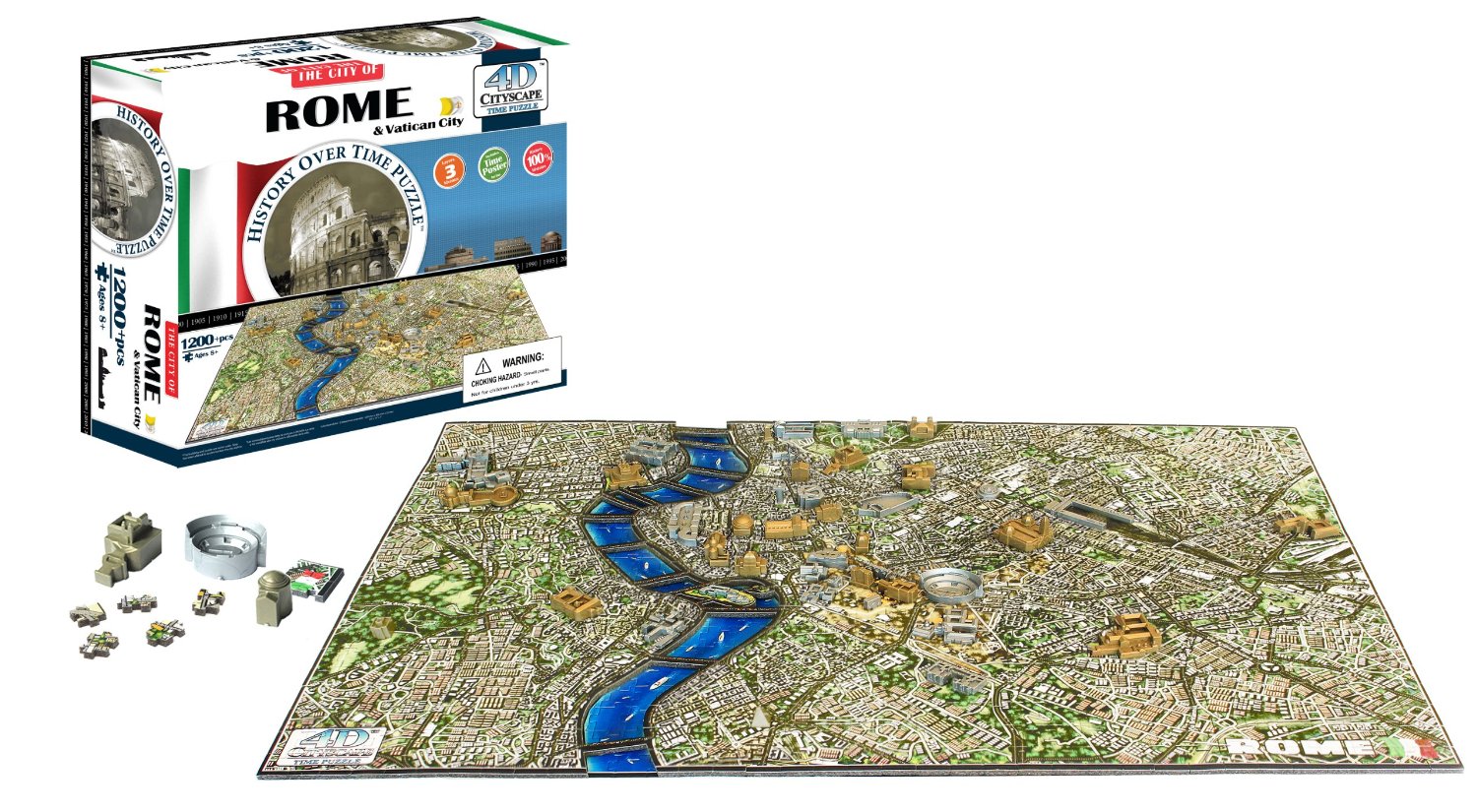 ConQuest 4D City Puzzle Řím