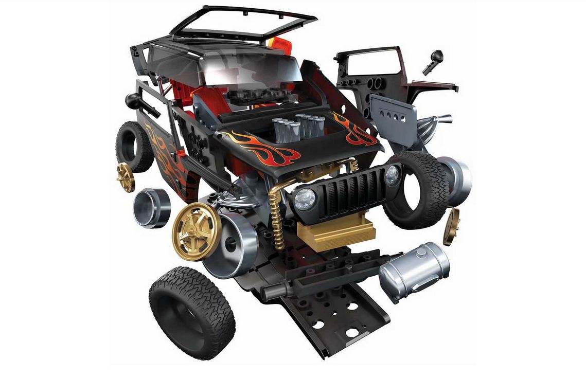 Airfix Quick Bulid J6038 - Jeep Quicksand Concept
