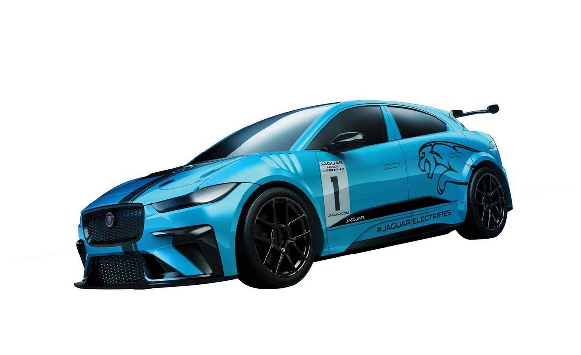Airfix Quick Bulid J6033 - Jaguar I-PACE eTROPHY
