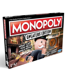 Hasbro Monopoly Cheaters edition, česká verze