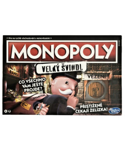 Hasbro Monopoly Cheaters edition, česká verze