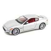 Bburago Maserati Gran Turismo ( 2008 ) 1/24 Stříbrné