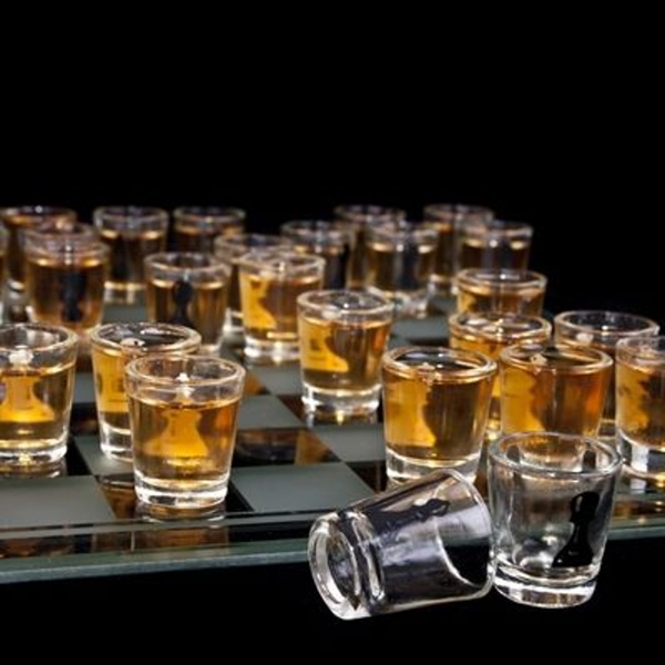 Alkoholové šachy Deluxe