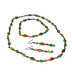Set náhrdelníku, náramku a náušnic - Zelená Clariska