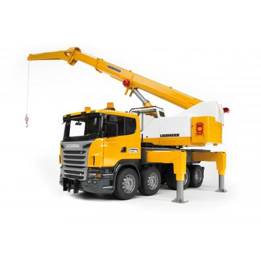 Bruder 3570 Autojeřáb Scania Liebherr