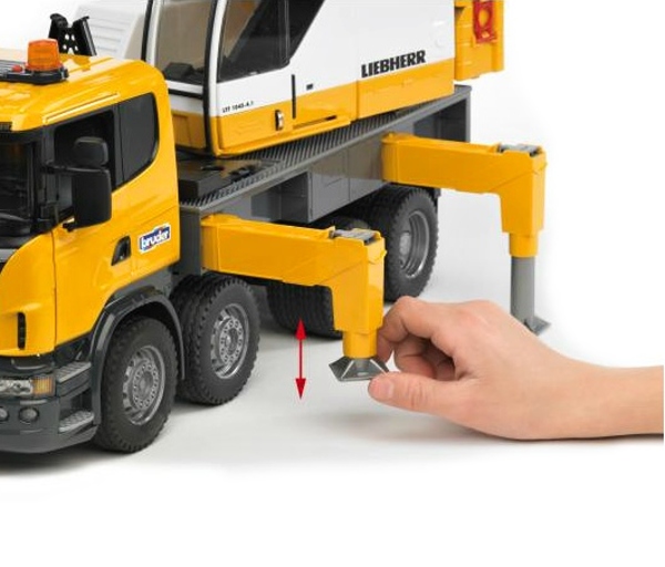 Bruder 3570 Autojeřáb Scania Liebherr