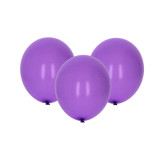 Balónek nafukovací 30cm - sada 10ks, fialový 