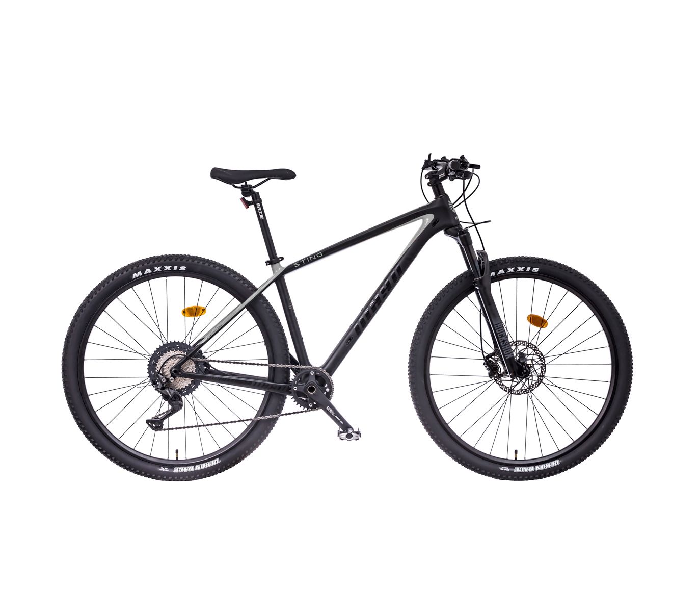 Mayo 29" Carbon Max Disc 12spd 2026, rám 17", černo-šedé