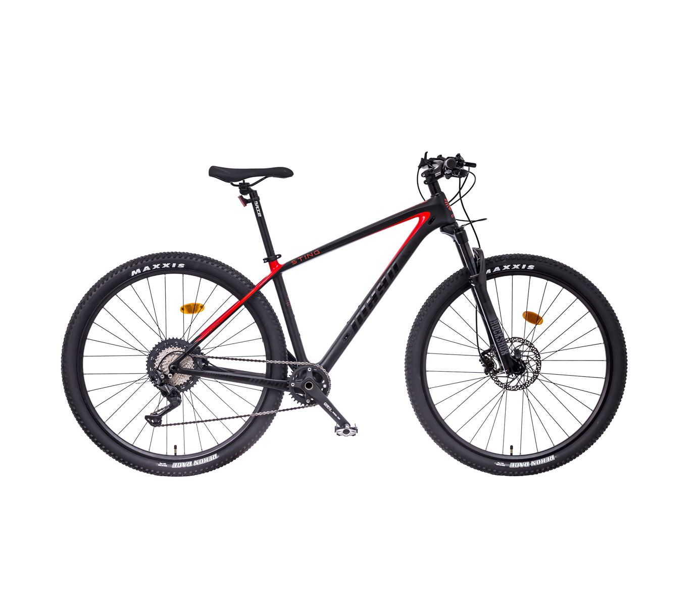 Mayo 29" Carbon Max Disc 12spd 2026, rám 19", černo-červené