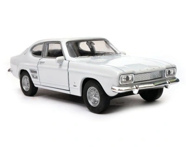 Welly Ford Capri 1969, bílý 1:34