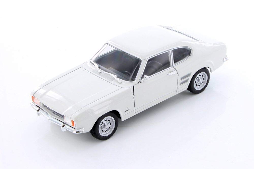 Welly Ford Capri 1969, bílý 1:34