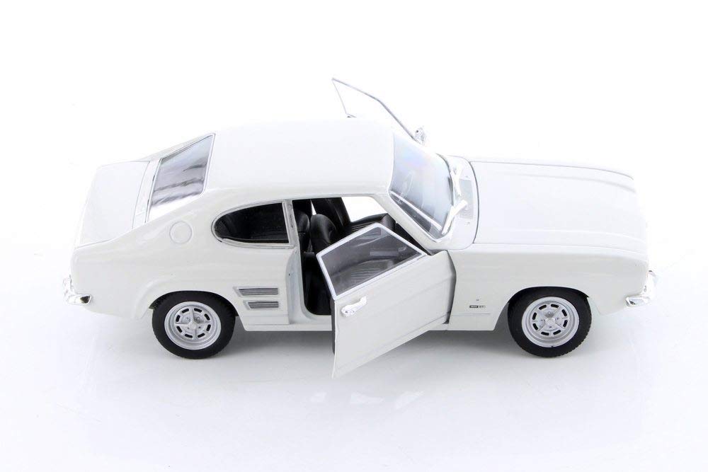 Welly Ford Capri 1969, bílý 1:34