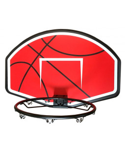 Panel na basketbal, basketbalový koš s síťka 80x58 cm