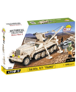 Cobi 2281 II WW Sd. Kfz. 9/1 FAMO, 1:35, 498 kostek