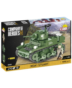 Cobi 3048 Company of Heroes M3A1 Stuart, 1:35, 490 kostek