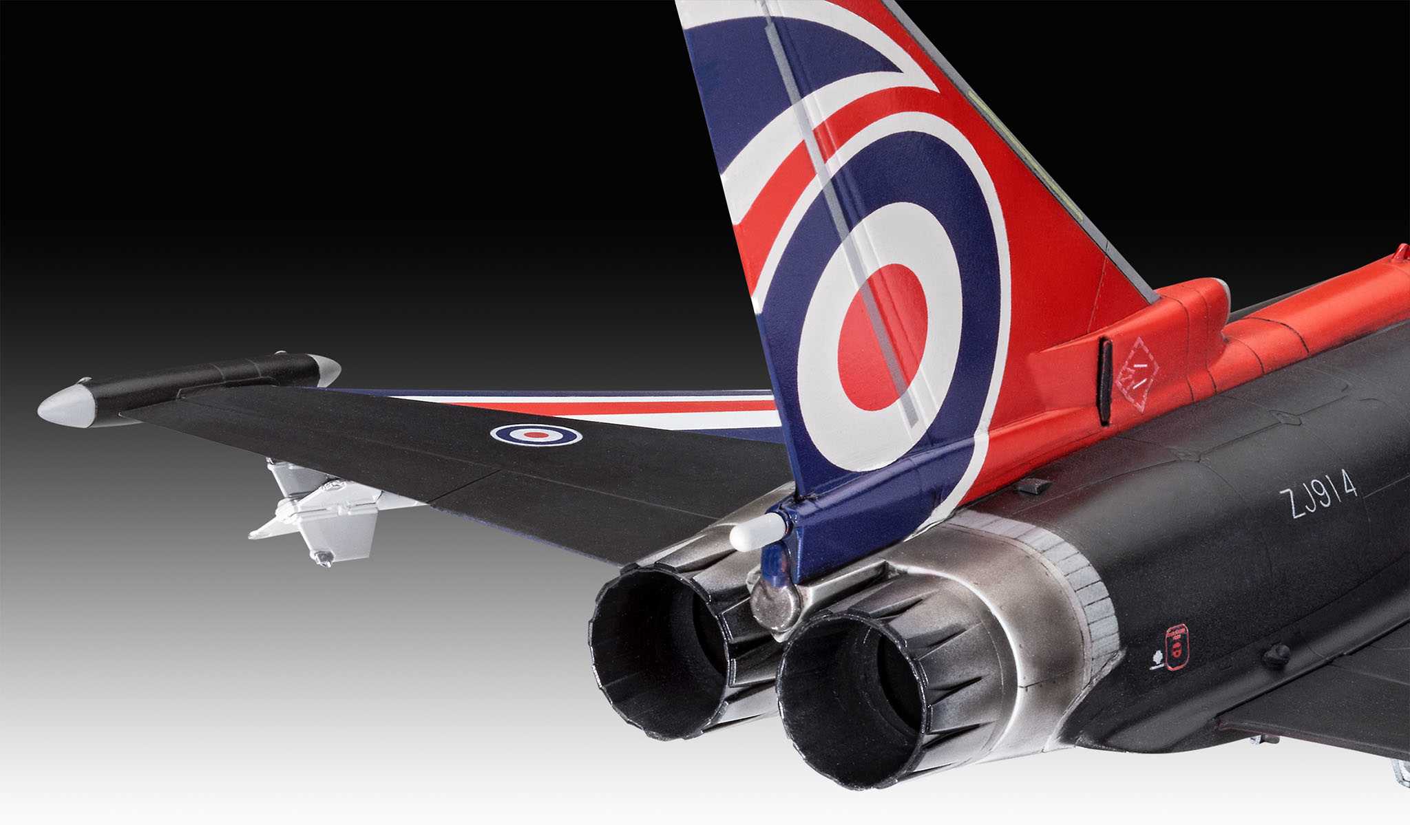 Revell ModelKit letadlo 03820 - Eurofighter „Black Jack“ (1:48)