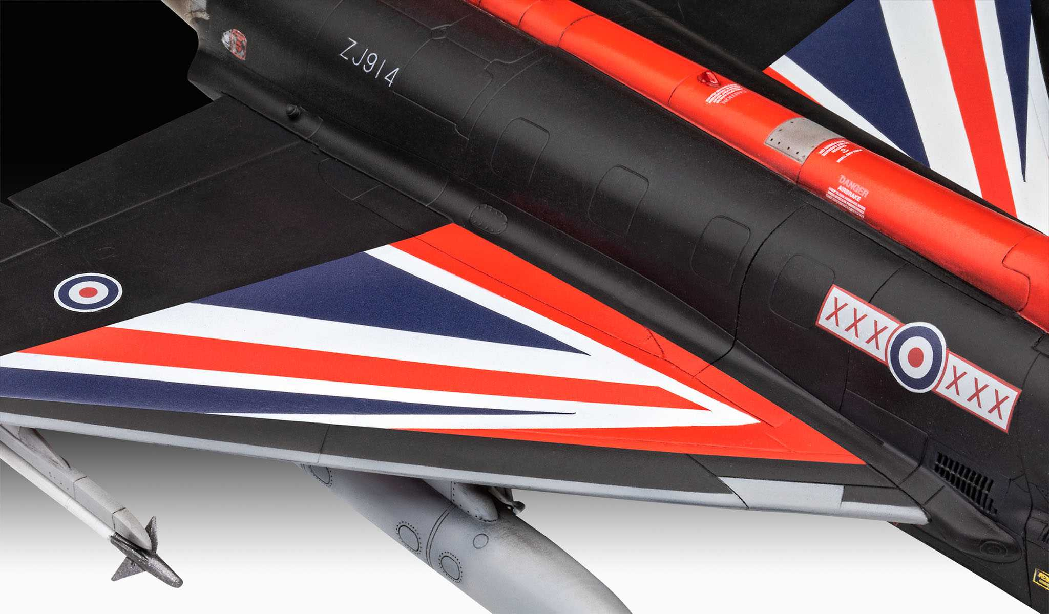 Revell ModelKit letadlo 03820 - Eurofighter „Black Jack“ (1:48)