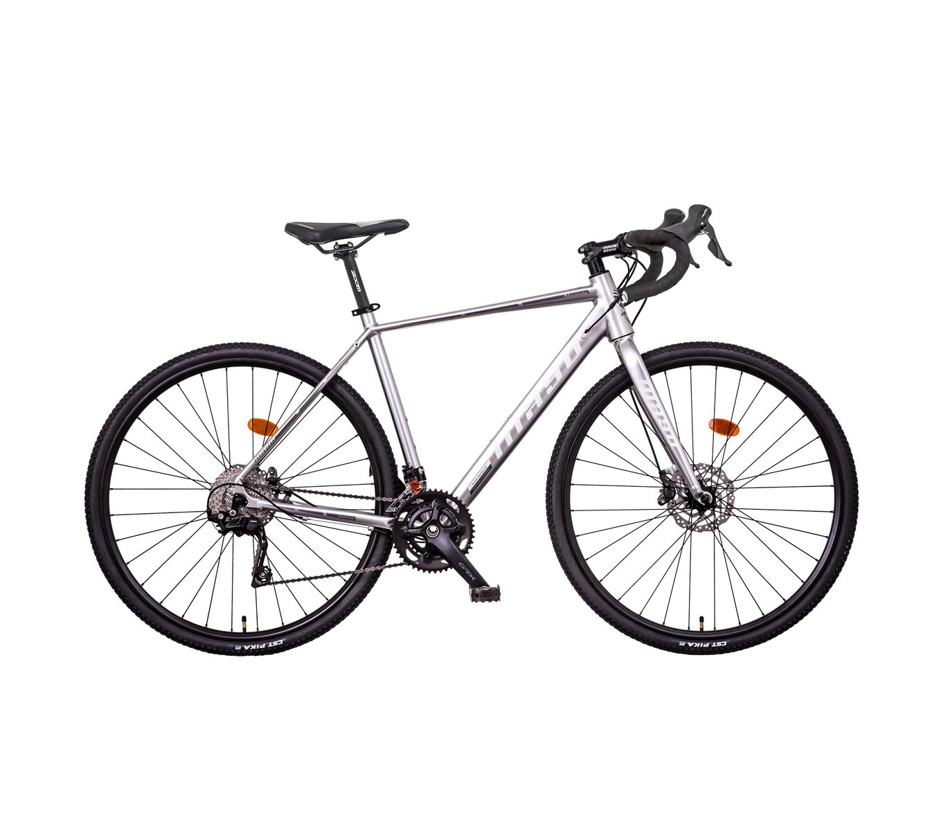 Mayo Adventure Max 20spd, stříbrné, rám L (520mm)