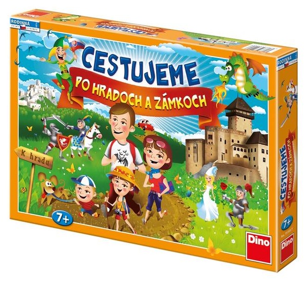 Dino Rodinná hra Cestujeme po Hradoch a Zámkoch