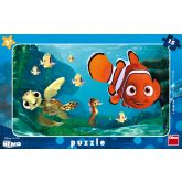 Deskové puzzle Dino 15 dílků - Nemo a želva