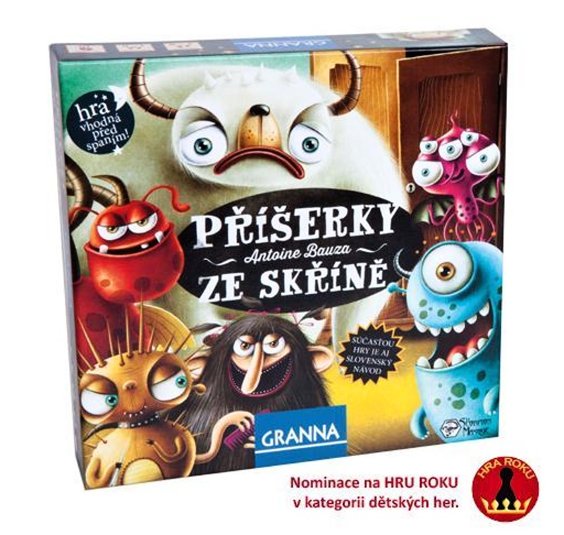 Granna Příšerky ze skříně, Stolní hra