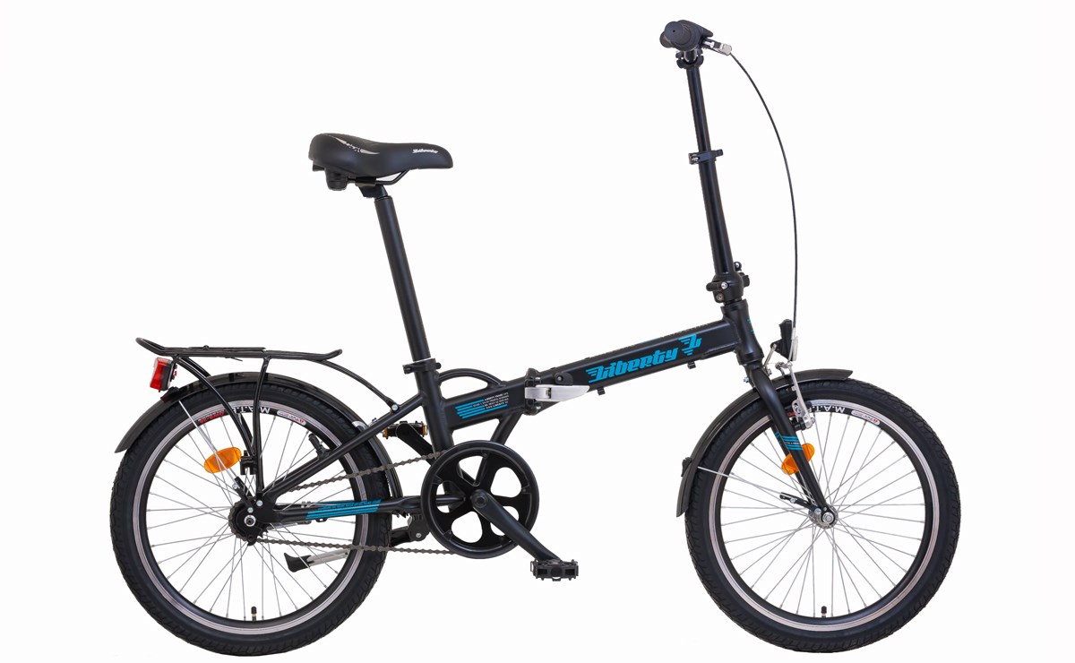 LIBERTY Skládací kolo PHOENIX 1spd 20" 2026 černé
