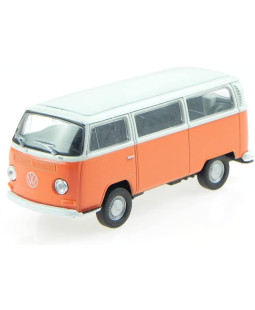 Welly Volkswagen ´72 T2 Bus (orange/cream) 1:34-39