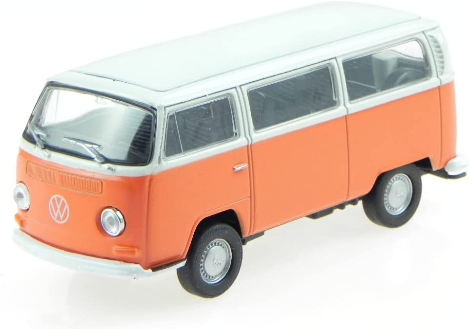 Welly Volkswagen ´72 T2 Bus (orange/cream) 1:34-39