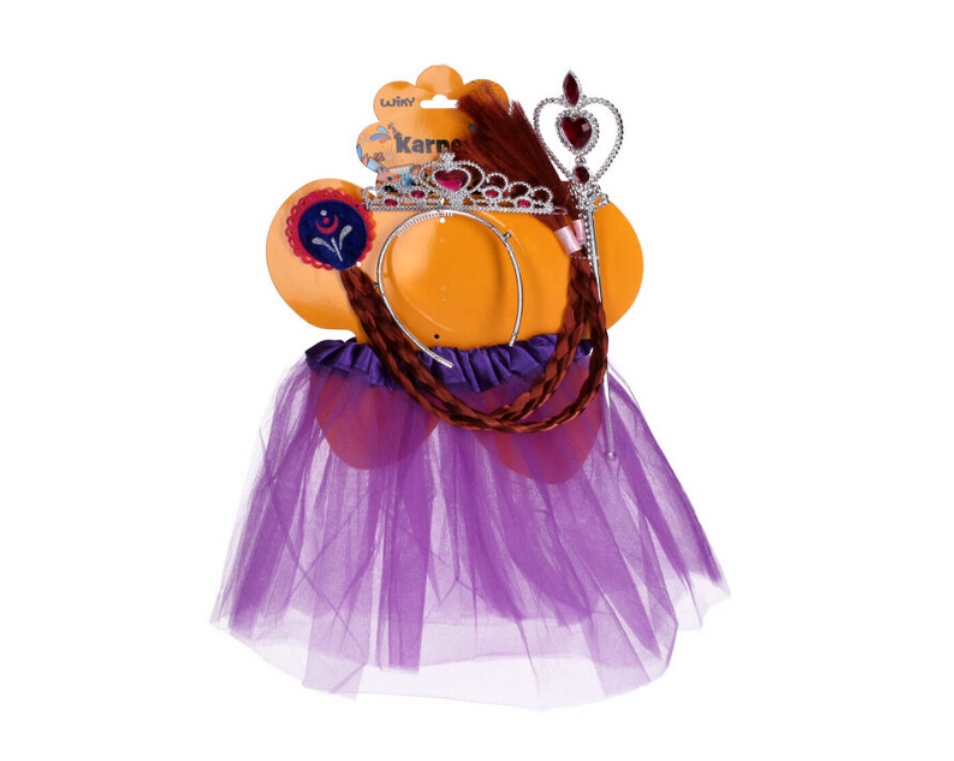 Kostým na karneval, Set Fialová princezna