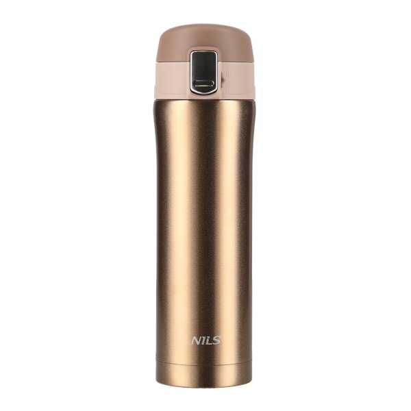 Termoska NILS Camp NCB10 zlatá, 500 ml.