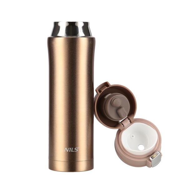 Termoska NILS Camp NCB10 zlatá, 500 ml.