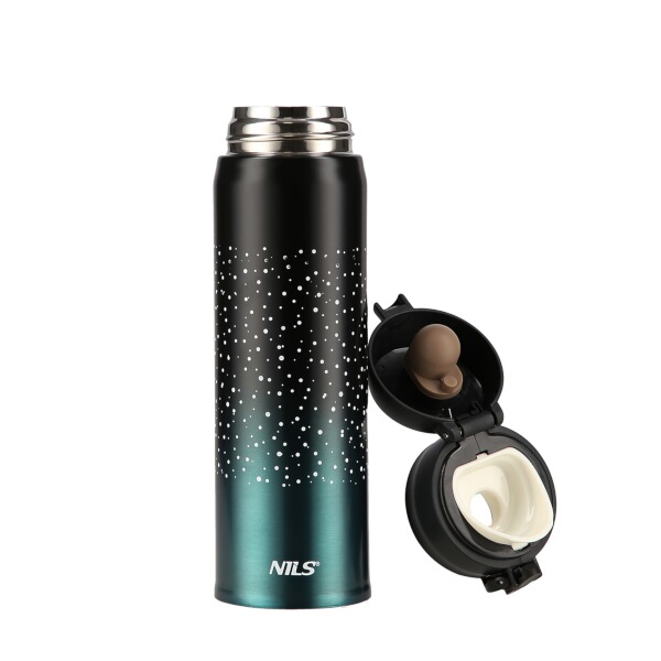 Termoska NILS Camp NCB11 zelená, 500 ml.