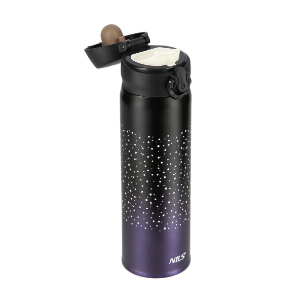 Termoska NILS Camp NCB11 fialová, 500 ml.