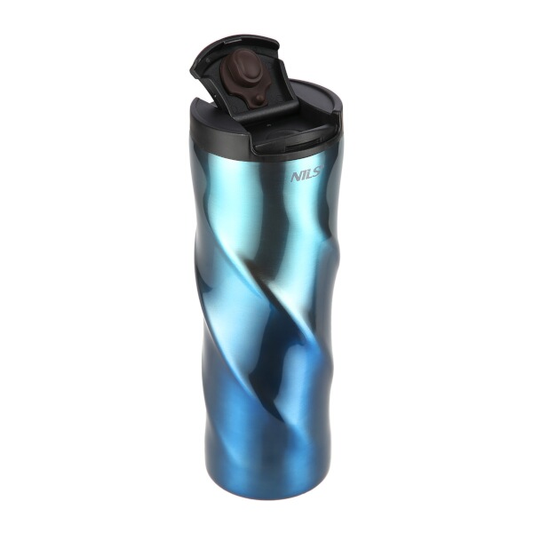 Termohrnek NILS Camp NCB22 modrý, 500 ml.