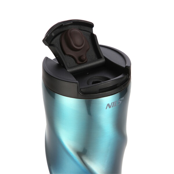 Termohrnek NILS Camp NCB22 modrý, 500 ml.