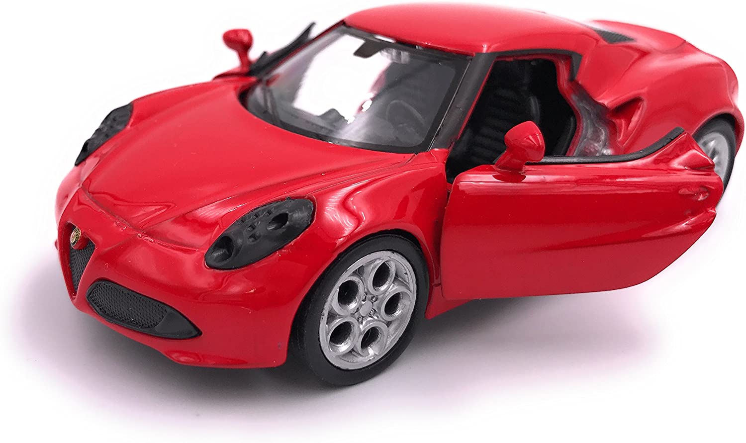 Welly Alfa 4C Červená 1:34-39