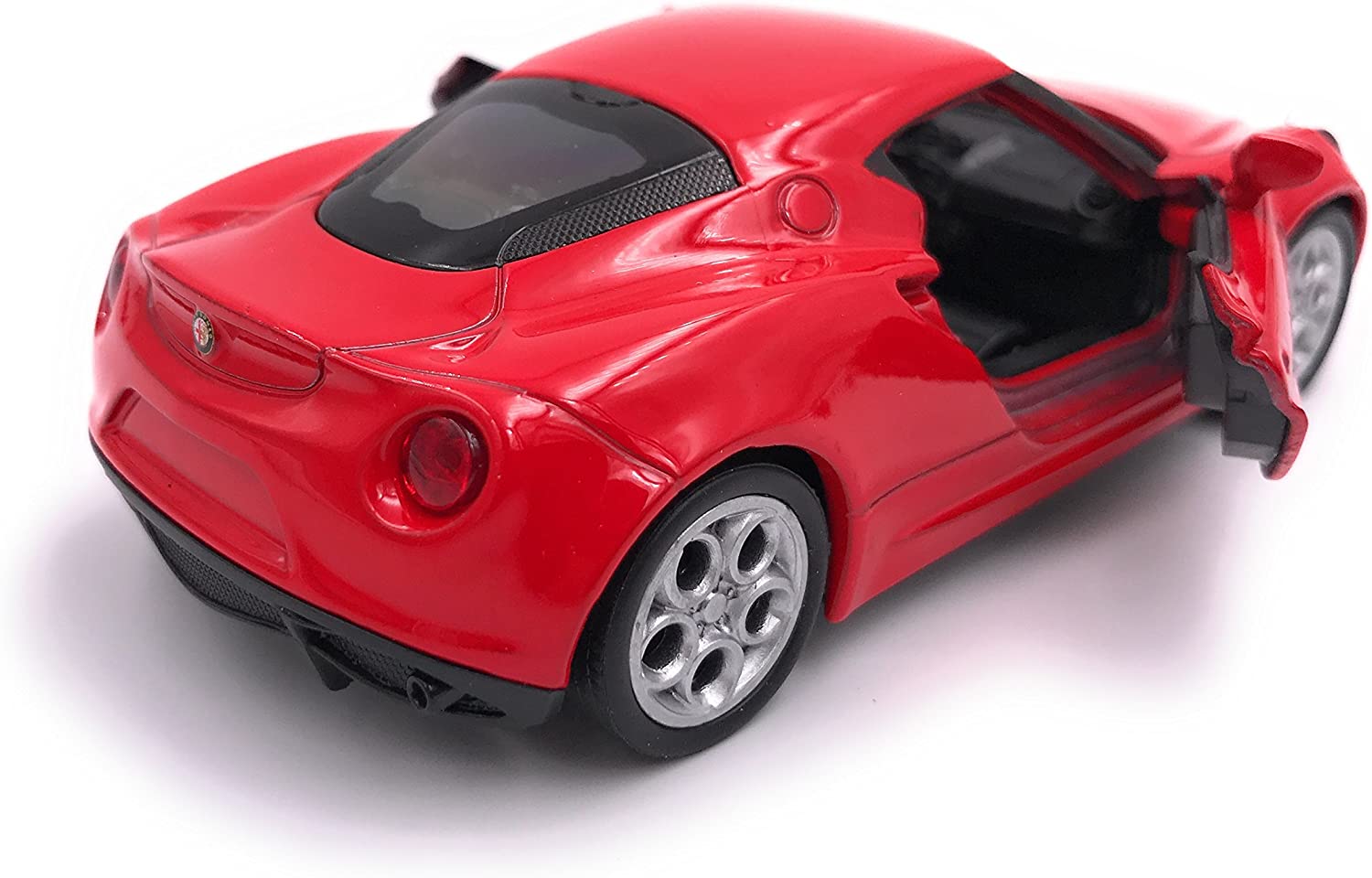 Welly Alfa 4C Červená 1:34-39