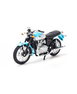 Welly Triumph 2002 Bonneville modrá 1:18