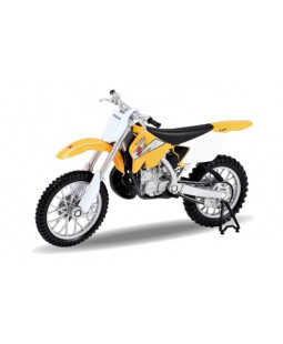 Welly MOQ Suzuki RM 250 žlutá 1:18