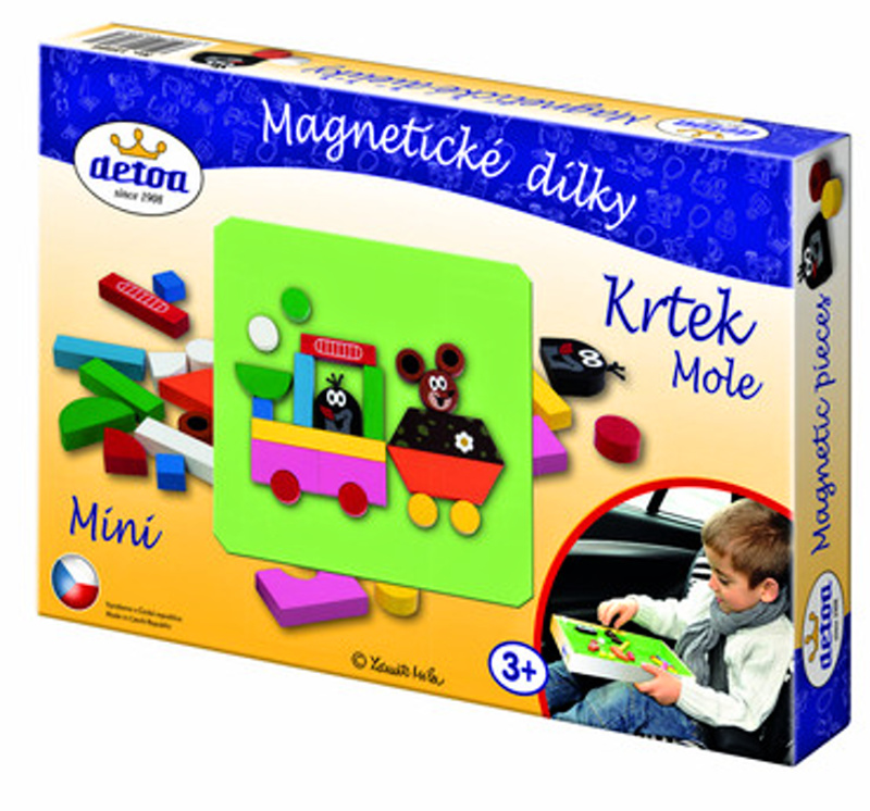 Detoa Magnetické puzzle Krtek Mini