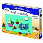 Magnetické puzzle Krtek na cestách - Detoa